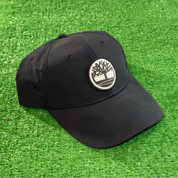 Timberland Black White Men’s Baseball SnapBack Cap Hat - Picture 1 of 5